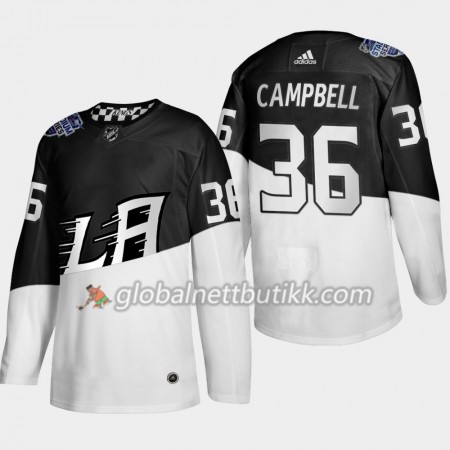 Los Angeles Kings Hockeydrakt Jack Campbell 36 Adidas 2020 Stadium Series Authentic - Herre